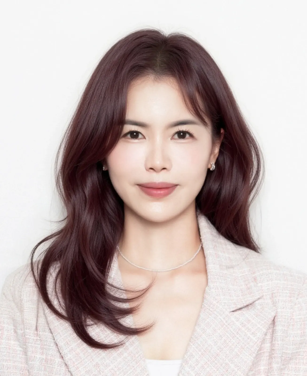 브이엘이미지컨설팅 대표 박주해가 퍼스널컬러 상담을 진행하는 모습